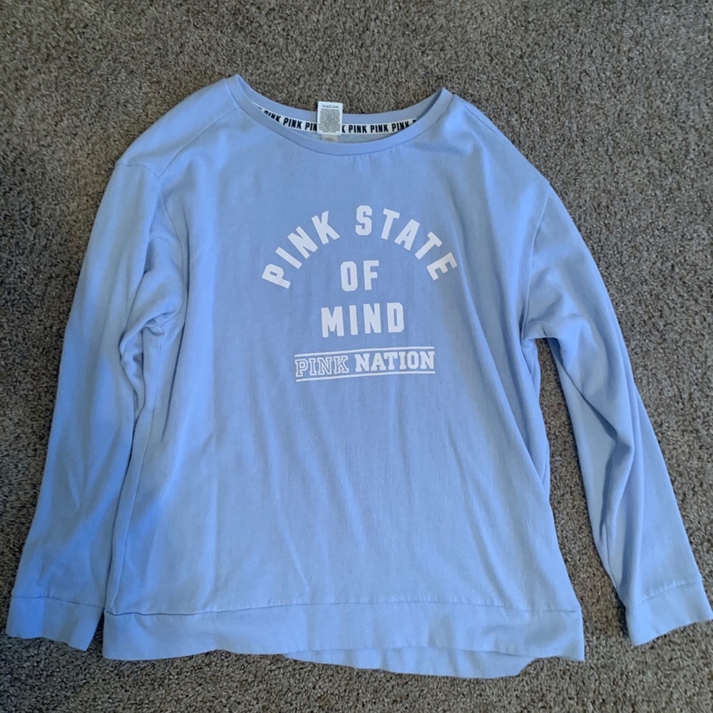 Pink Victoria Secret sweatshirt